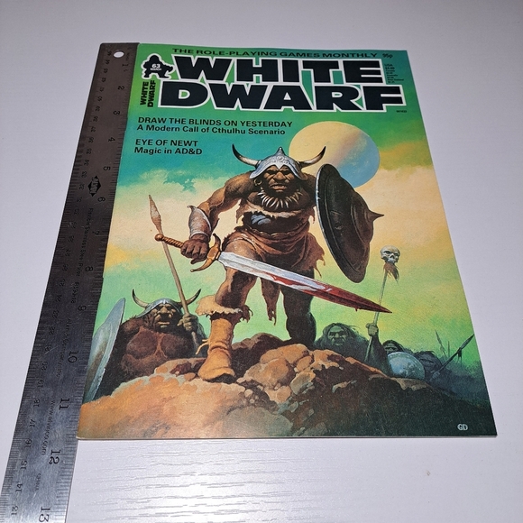 White Dwarf Magazine Issue number 63 March 1985 Advanced Dungeons & Dragons - Picture 9 of 9